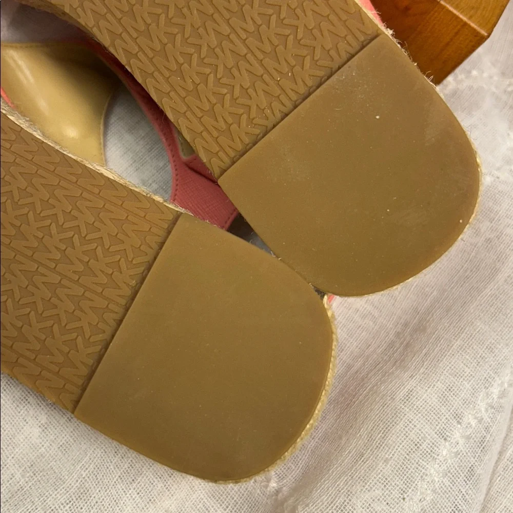 NWOT Michael Kors espadrille wedge sandal